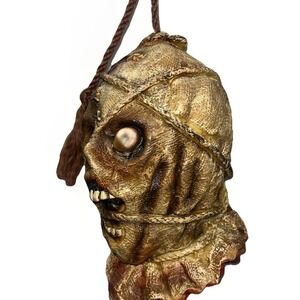 Severed Sack Head Stuffed Latex Gore EVIL SLIPKNOT STYLE Halloween 15" SCARY ☠️🪦